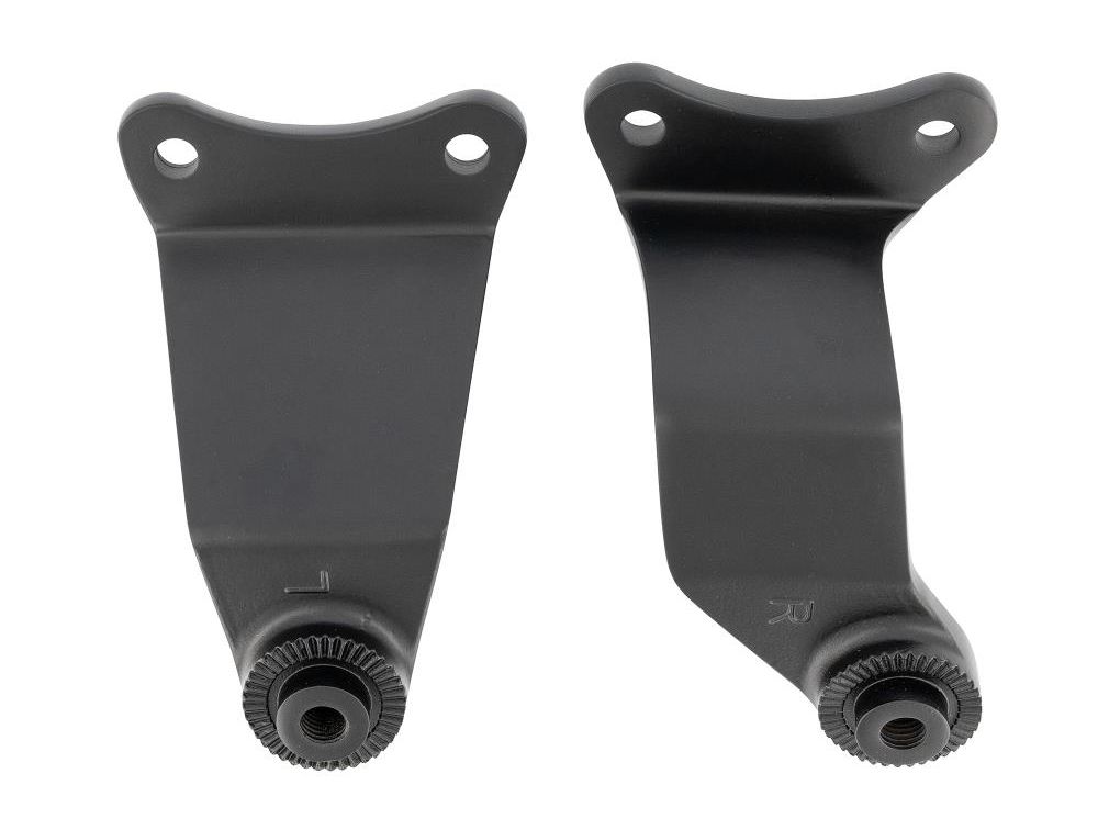 HH Fahrer -Trittbretter / New Tech Glide - Metall / schwarz / Honda VT 750 Shadow - Spirit RC50 - RC53 / 1 Paar / ABE