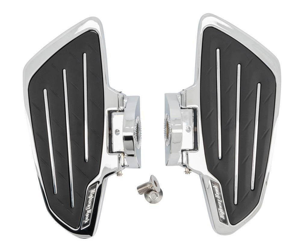 HH Fahrer-Trittbretter / New Tech Glide - chrom / Suzuki VS 600 / 750 / 800 / 1400 / 1 Paar / ABE