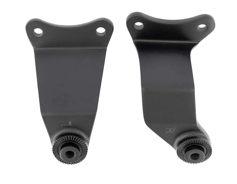 HH Fahrer-Trittbretter / Smooth - Chrom / Honda VT 750 Shadow - Spirit / RC 50/53 / 1 Paar / ABE
