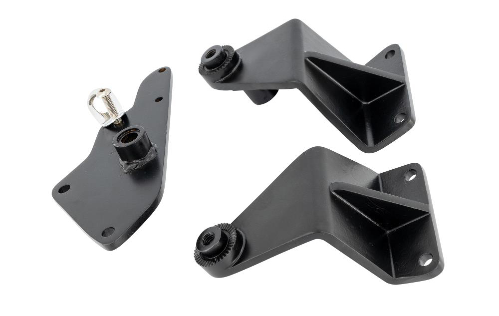HH Fahrer-Trittbretter / New Tech Glide - Metall / schwarz / Suzuki M 1500 / 1 Paar / ABE