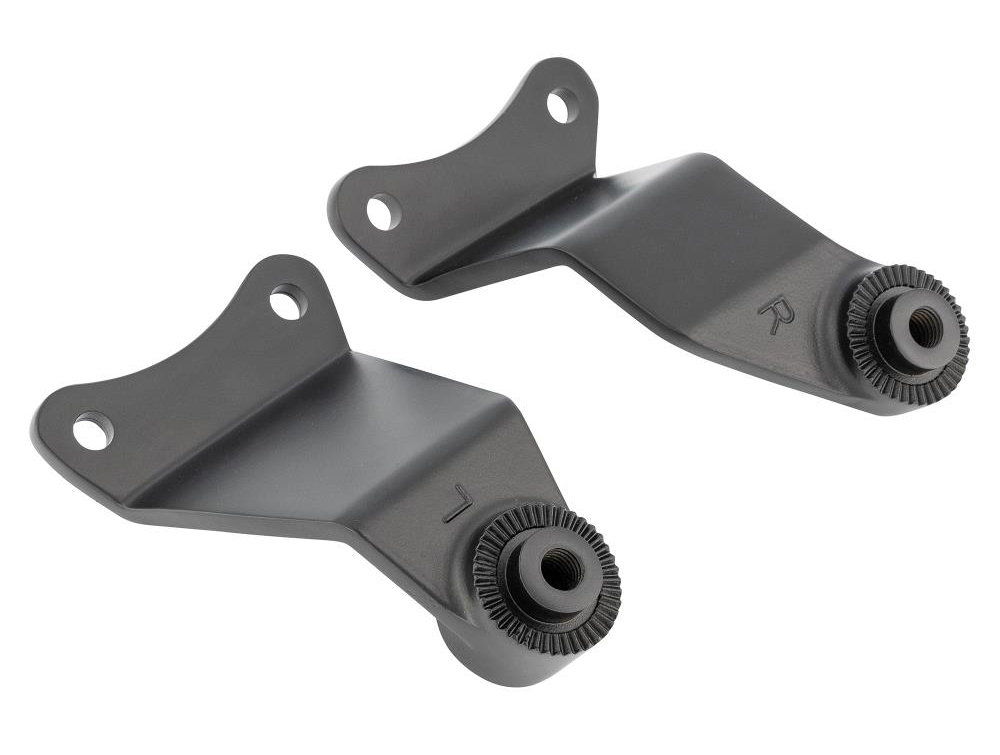 HH Fahrer-Trittbretter / Smooth - Chrom / Honda VT 750 Shadow - Spirit / RC 50/53 / 1 Paar / ABE