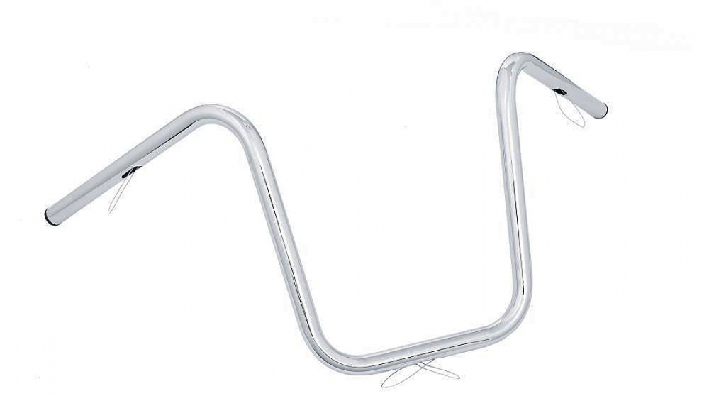 HH LENKER BAD HAWK / 3 Loch-Bohrung / 1" / 25,4mm / 825 b x 355 h mm / chrom / Tüv