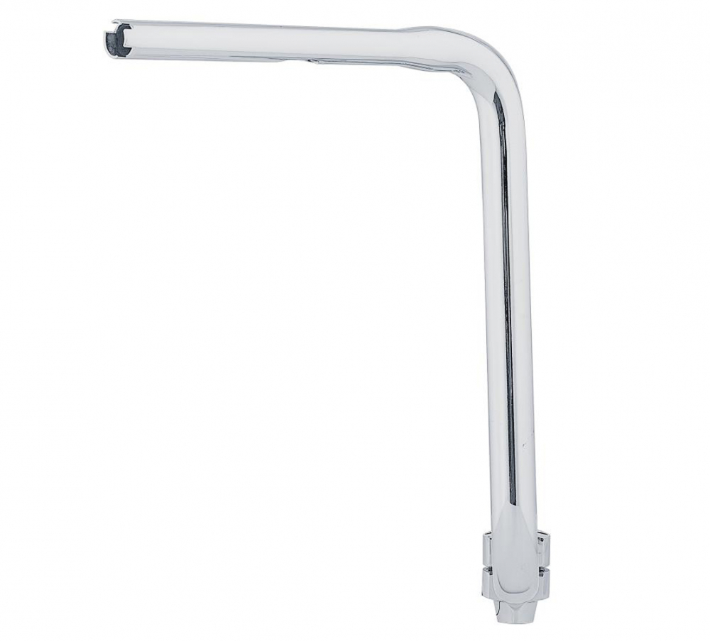 HH LENKER Lenker - Fat Apehanger - Chrom / 800 mm b x 430 mm h - 1" (25,4 mm) Klemmung - 3 Loch Bohrung / Tüv