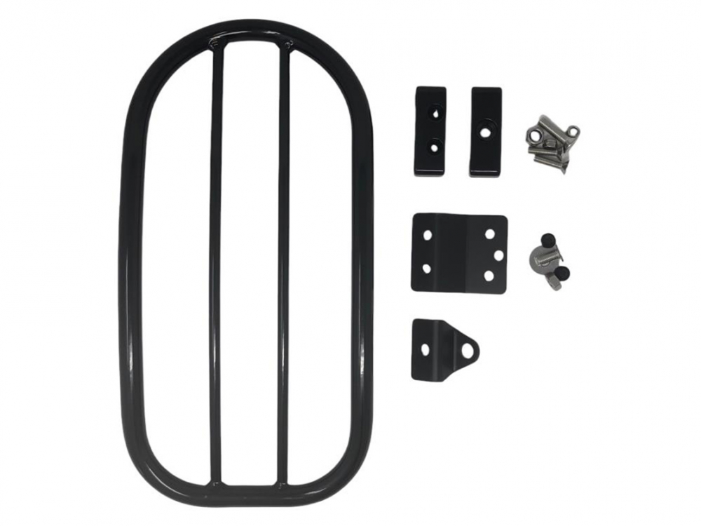 HH - Solorack - Tubular - schwarz / Harley - Sportster '91-up/ Dyna'96-up/Softail '84-up