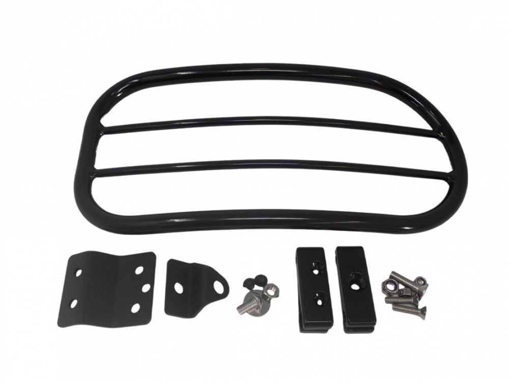 HH - Solorack - Tubular - schwarz / Harley - Sportster '91-up/ Dyna'96-up/Softail '84-up