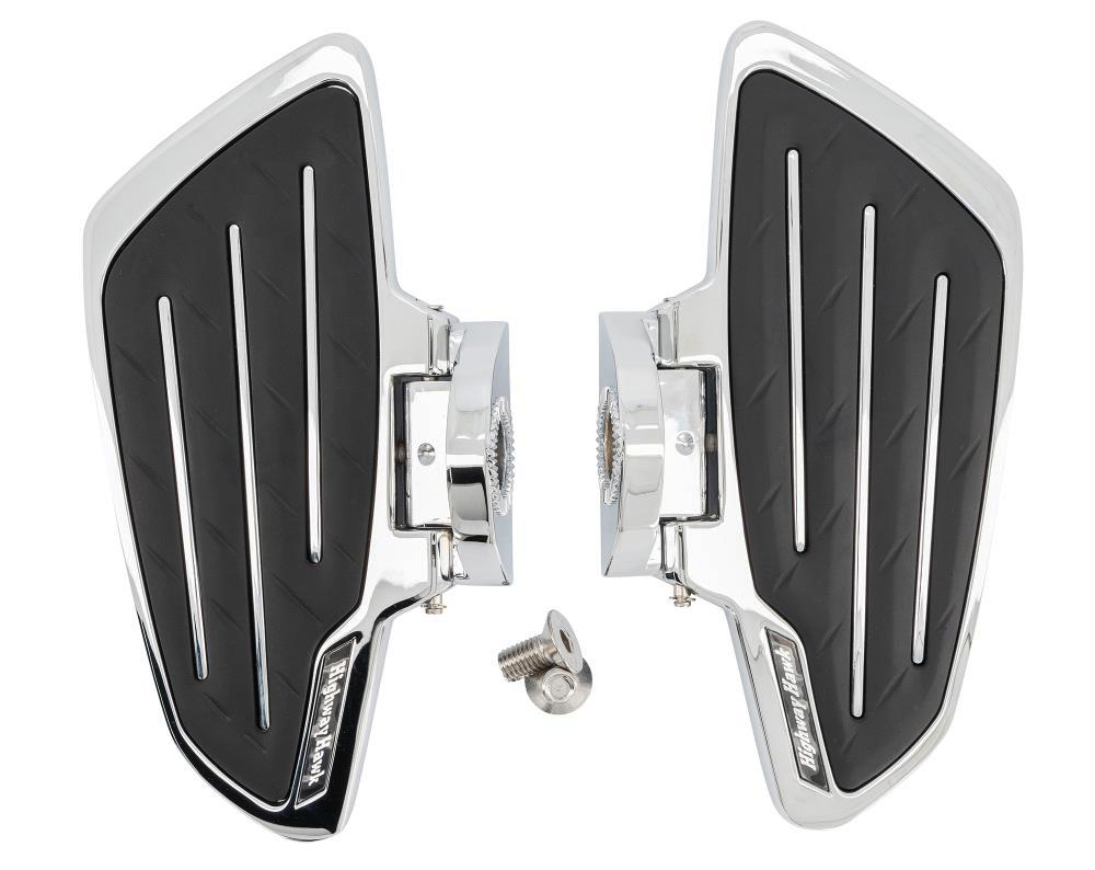 HH Sozius -Trittbretter / New Tech Glide - chrom / Honda VT 750 ACE C2 / RC 44 / 1 Paar / ABE