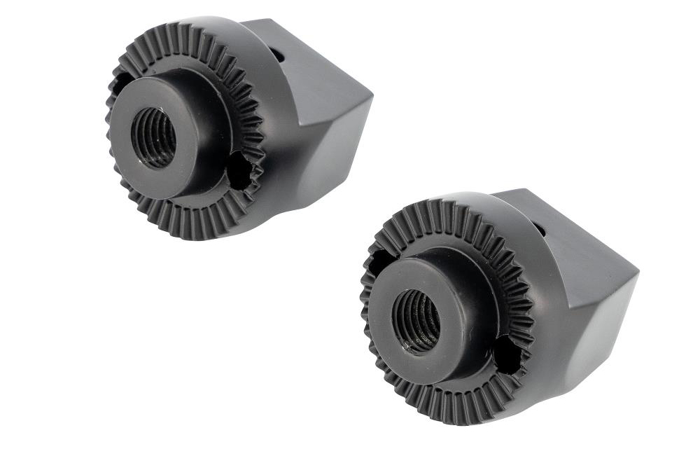 HH Sozius-Trittbretter / New Tech Glide - schwarz / VT 750 RC50 - RC53 / C - M 800 - M 1500 / XVS 125 - XV 535 - XV 1600 1 Paar / ABE