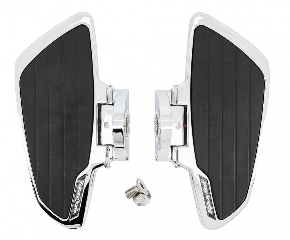 HH Fahrer-Trittbretter / Smooth Chrom / Kawasaki VN 1500/1600 MS + Suzuki VZ 1600 / 1 Paar