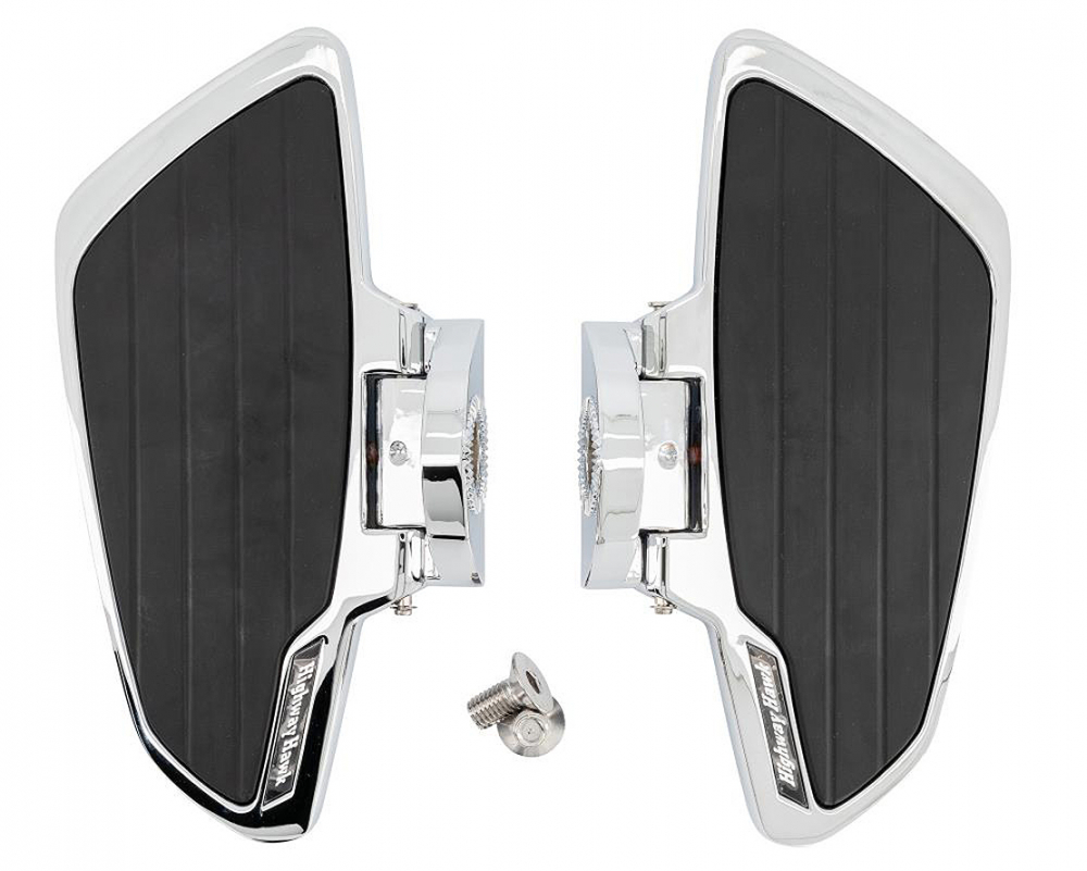HH Trittbretter Sozius "Smooth" / Chrom / Yamaha XVS 650 Drag Star / Yamaha XVS 1100 Drag Star / ABE