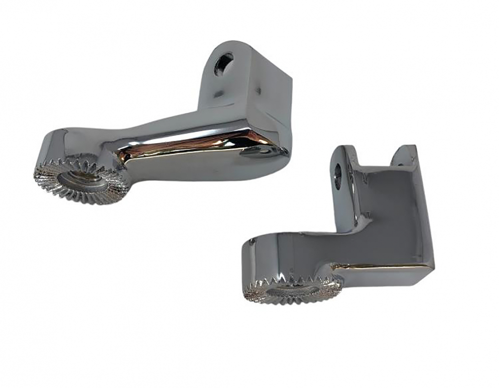 HH Trittbretter Adapter / Halter - für Trittbretter "Standard", "Deluxe" und "Flame" / Honda VT 1100 ACE C2 / SC32 - VT 1300 CX Fury / SC61
