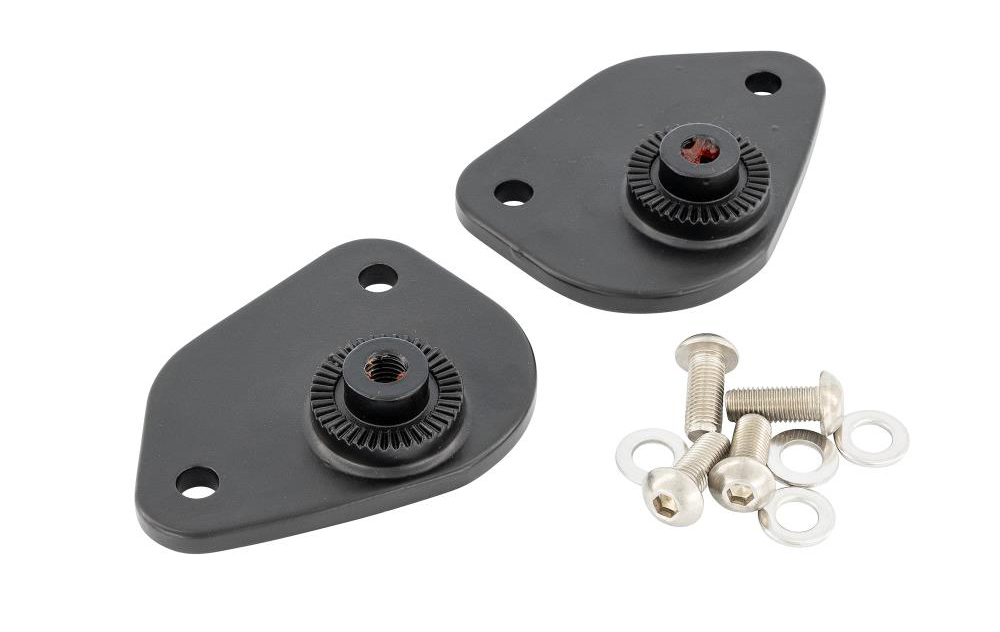 HH Fahrer - Trittbretter Adapter / Halter - Trittbretter 731-800 + 731-850 - Honda VT 750 ACE C2 / RC44