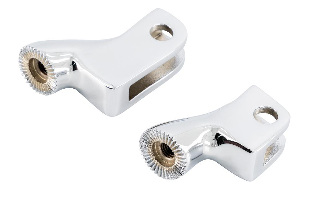 HH Fahrer - Trittbretter Adapter / Halter - für Kawasaki VN 800 Vulcan + Classic