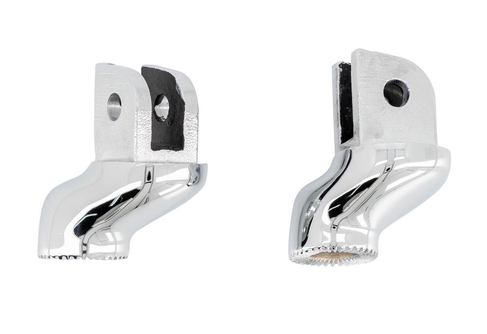 HH Fahrer - Trittbretter Adapter / Halter - für Suzuki VL 800 / M 800 Intruder