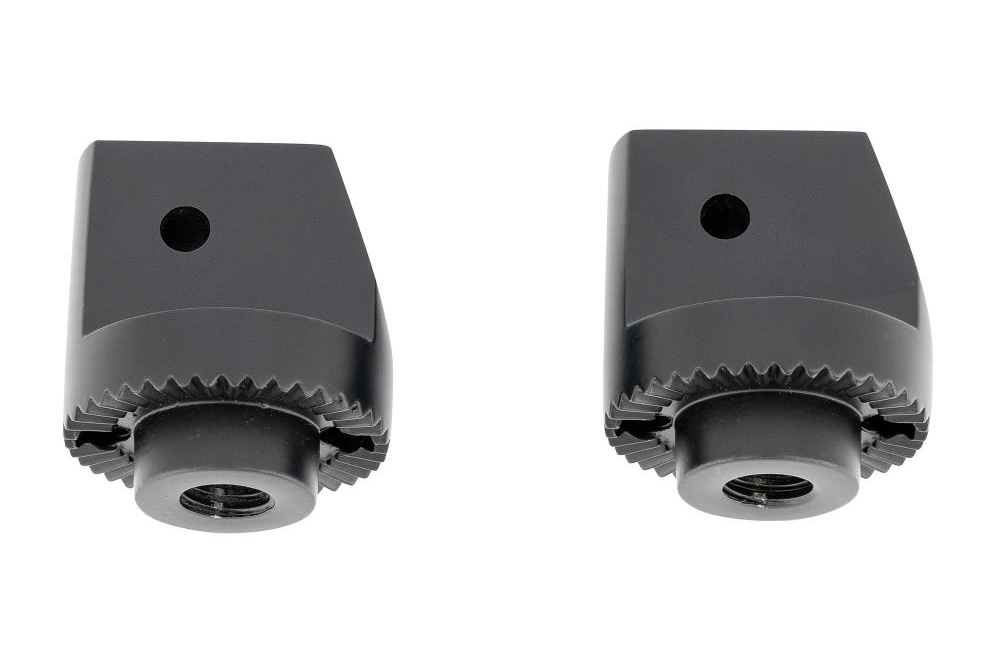 HH Sozius - Trittbretter Adapter / Halter - für Techglide + Smooth / Honda + Suzuki + Yamaha