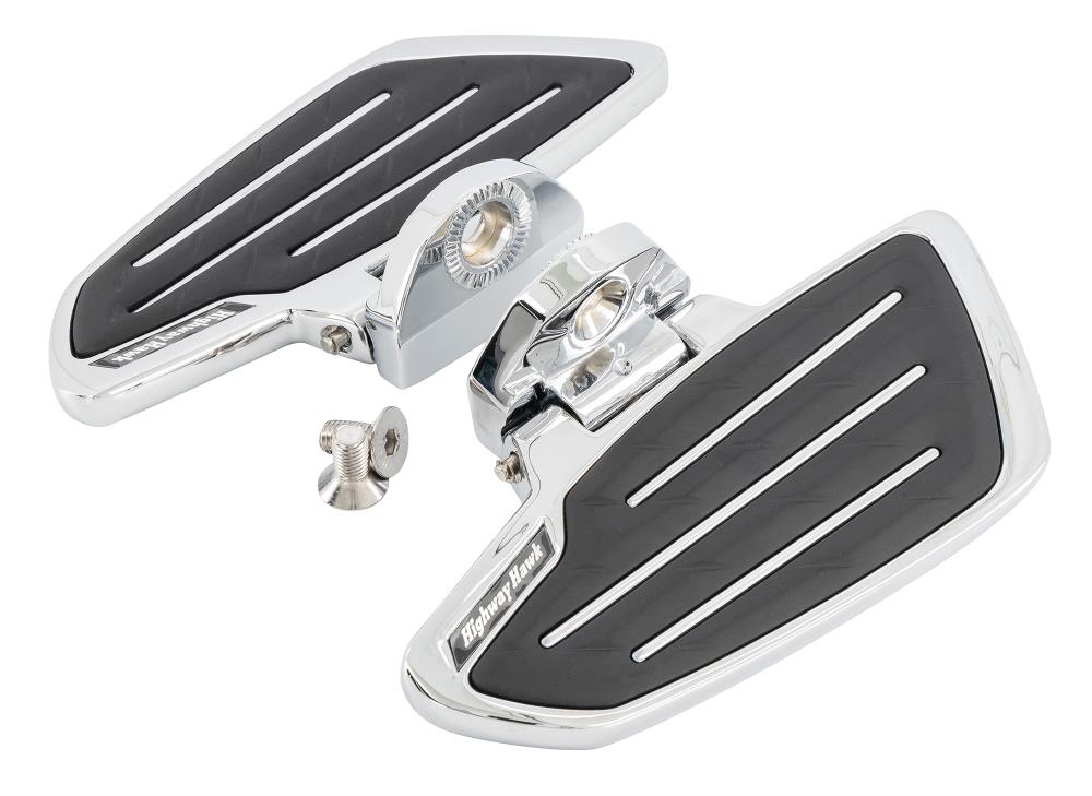 HH Fahrer - Trittbretter - New Tech Glide - chrom / Kawasaki VN 800 Vulcan + Classic  / 1 Paar / ABE