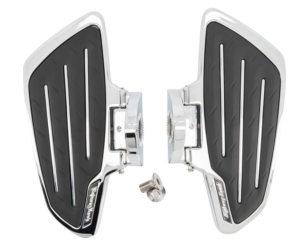 HH - Trittbretter / New Tech Glide - chrom / ohne Adapter - Halter / 1 Paar
