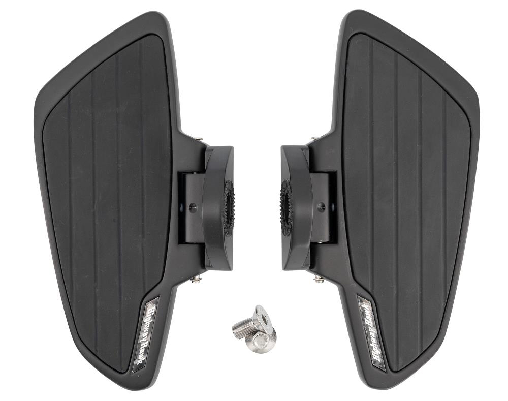 HH - Trittbretter / Smooth - schwarz / ohne Adapter - Halter / 1 Paar