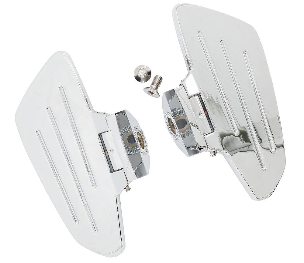 HH - Trittbretter / New Tech Glide - chrom / ohne Adapter - Halter / 1 Paar