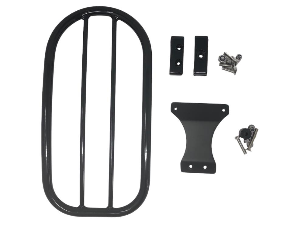 HH Gepäckträger Solo Rack - Tubular schwarz - Honda VT 750 Shadow + Spirit