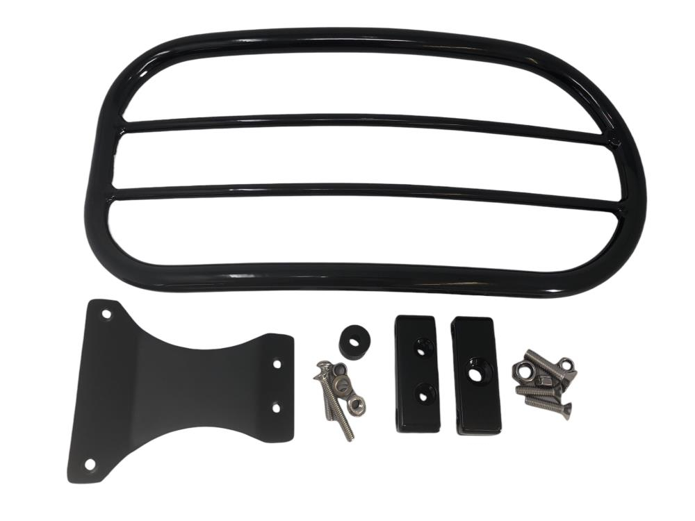 HH Gepäckträger Solo Rack - Tubular schwarz - Honda VT 750 Shadow + Spirit