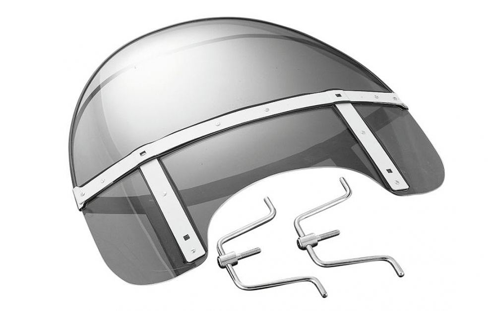 Highway Hawk Windshield - USA-Style groß - universal / 22 mm + 25,4 mm Lenker