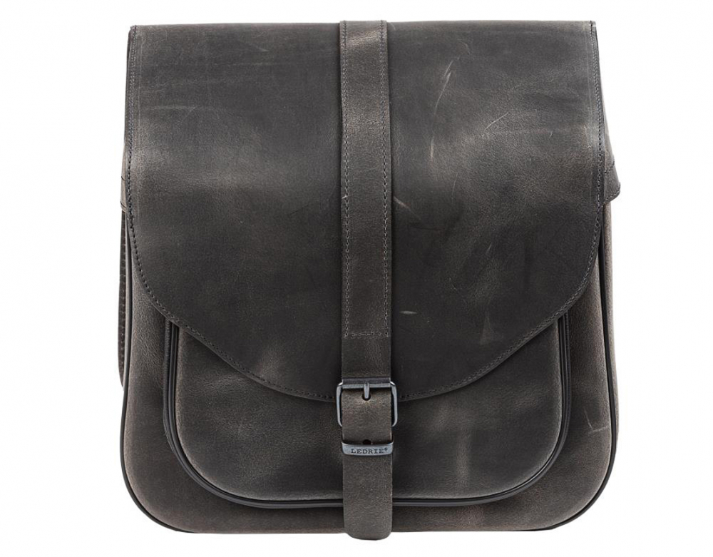 LEDRIE Universal - Satteltasche Postmann - L / 37 ltr. / einseitig / braun