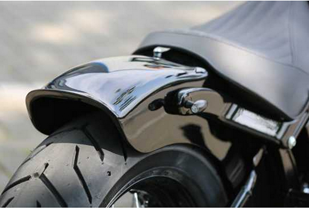 TB HECKFENDER - Harley Softail Slim GFK / FLS 2012 - 17 / 150er Reifen / Tüv