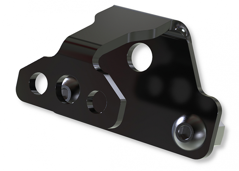 LSL - LED - Kennzeichenleuchte - NOVA-S / schwarz  - inkl. Halter - universal / E-Zeichen