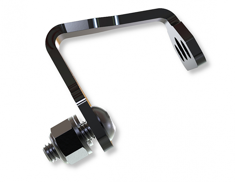 LSL - LED - Kennzeichenleuchte - NOVA-S / schwarz  - inkl. Halter - universal / E-Zeichen