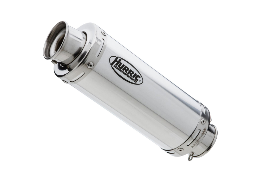 HURRIC Supersport / Endschalldämpfer Alu silber / KTM Duke 690 / bis 2016  / ABE