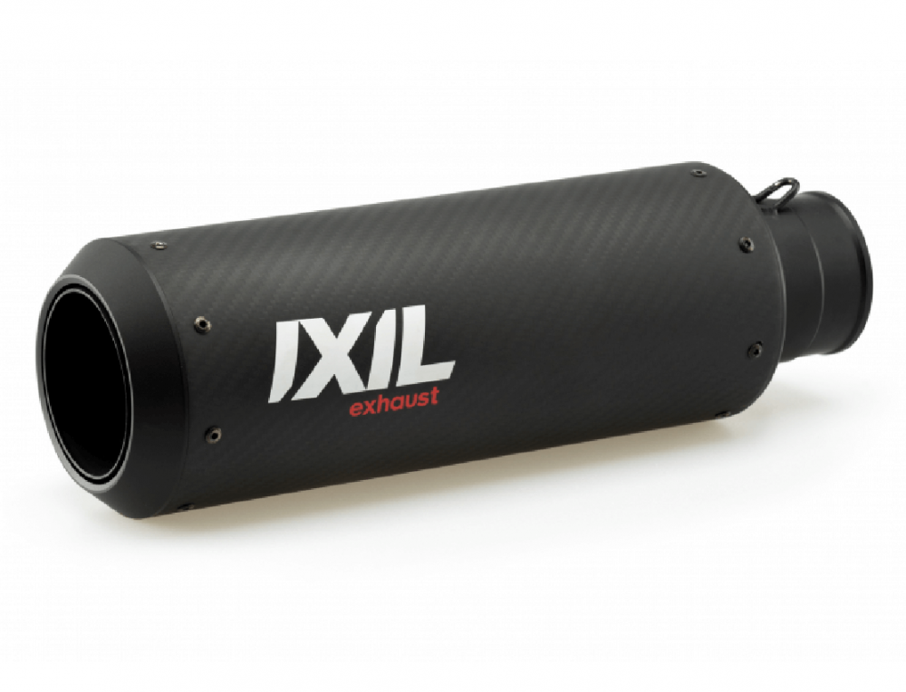 IXIL RB - Edelstahl - carbon - Endtopf - KTM Duke 125/390 / 21-