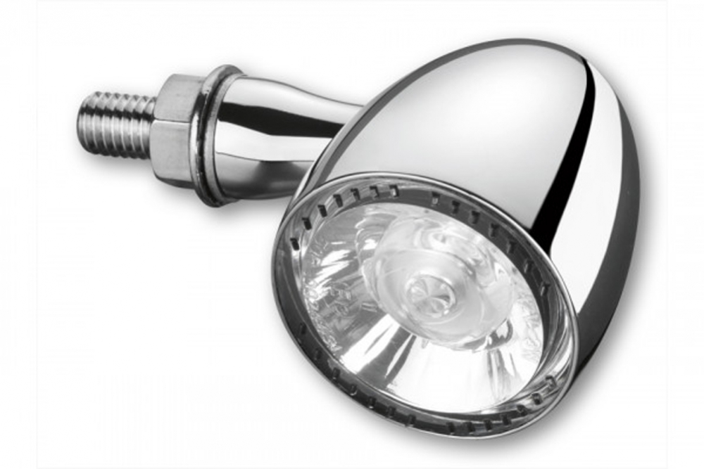 Kellermann LED-Blinker-Brems-Rücklicht-Kombi / Bullet 1000 DF Extreme / Chrom - Klarglas / 1 Stck / ECE