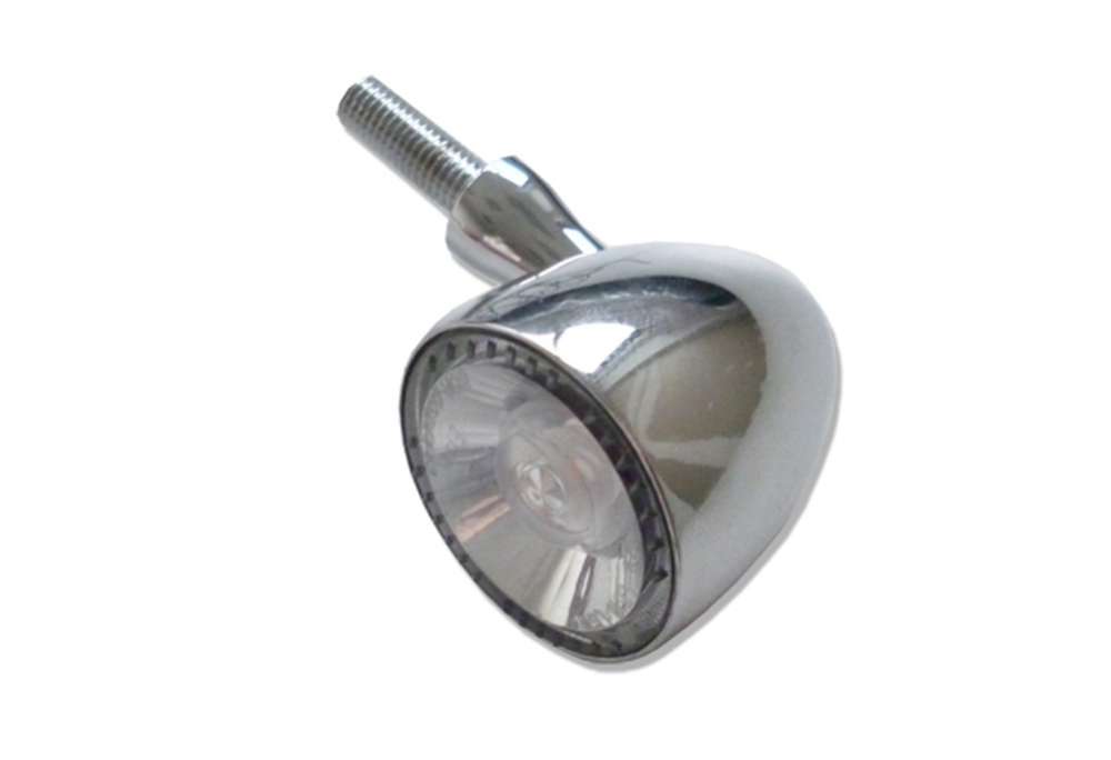 Kellermann LED-Blinker-Brems-Rücklicht-Kombi / Bullet 1000 DF Extreme / Chrom - Klarglas / 1 Stck / ECE