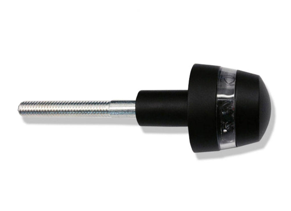 Kellermann Lenkerenden-Blinker LED / BL 2000 Dark / schwarz - Klarglas / 1 Stck / ECE