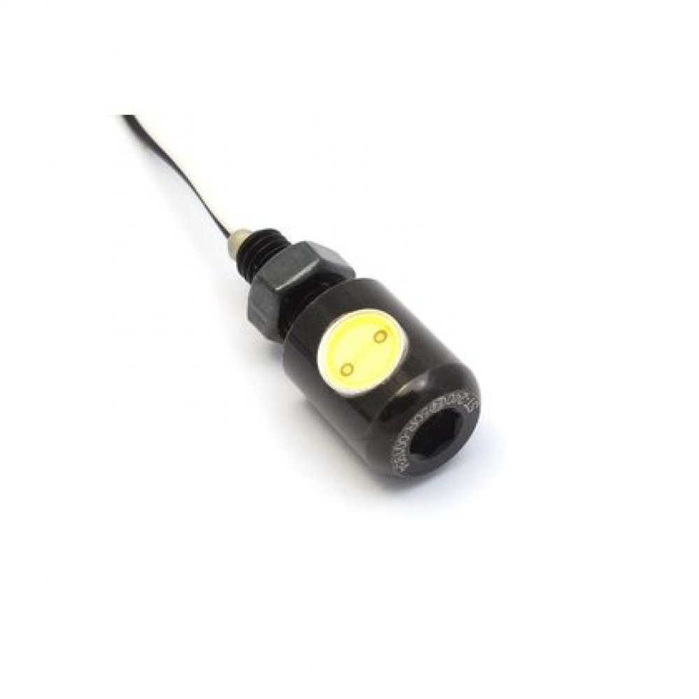 Mini LED - Kennzeichenleuchte - Schraube / klein / schwarz - universal / E-Zeichen