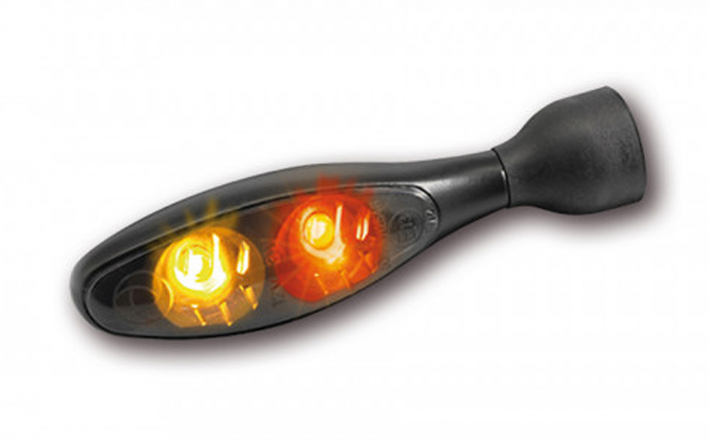 Kellermann ALL-IN-ONE / MICRO 1000 DF / Rückli-Blink Kombi / schwarz / getöntes Glas / Paar / E-Zei.
