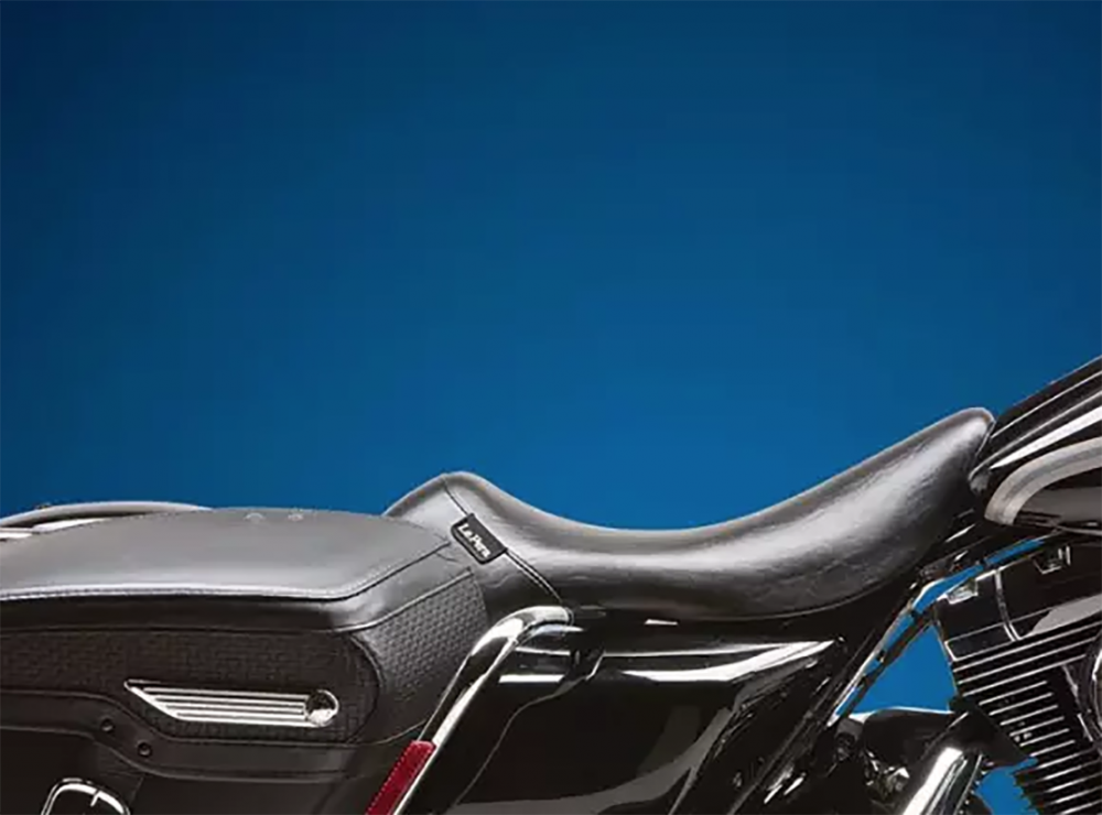 Le Pera / Bare Bones - Solo Sitz - Gel schwarz / HARLEY - Road King - 00 - 07