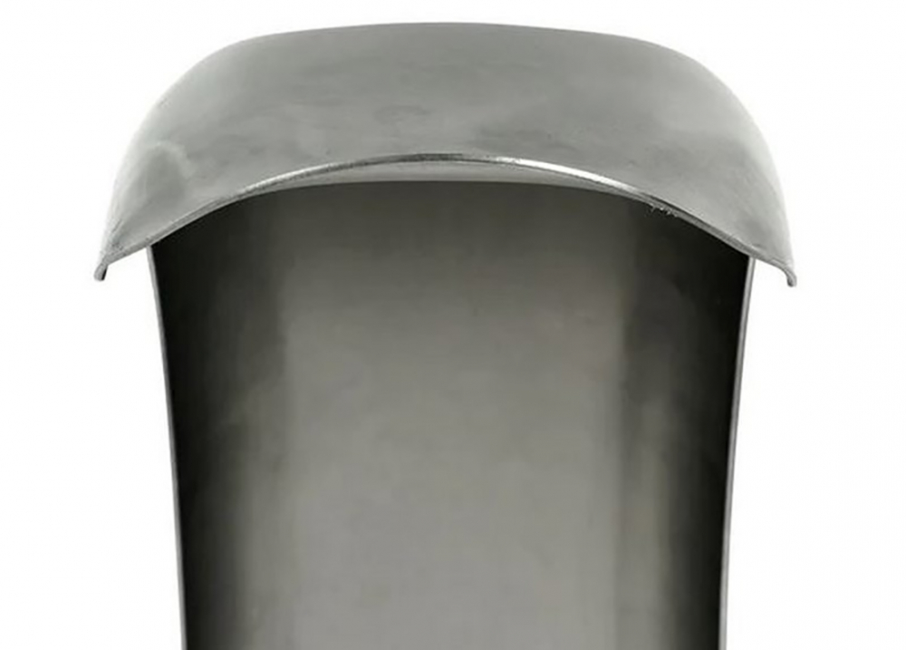 Bobber - Mitschwing - Heckfender - Manta Ray - 2 mm / 7" - 180 b / Stahlblech roh