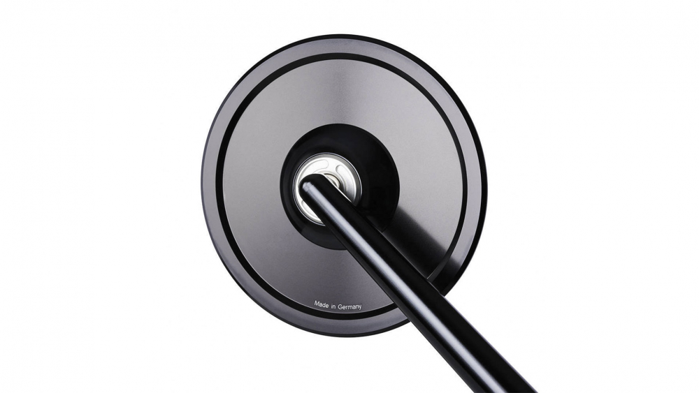motogadget mo.view classic / der glaslose Spiegel / mit 150 mm Arm / E-Zeichen