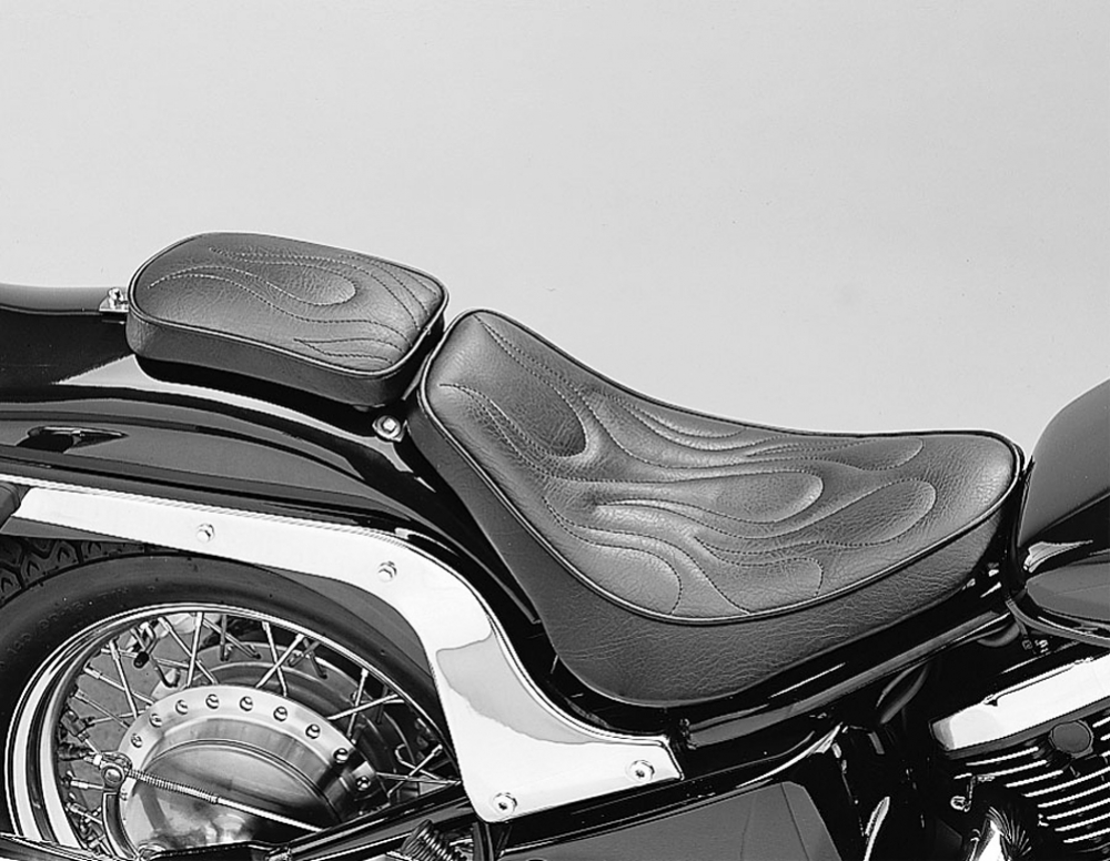 Sozius - Sitzpad / Kawasaki VN 800 Vulcan + Classic / Original - Heckfender / freie Musterwahl