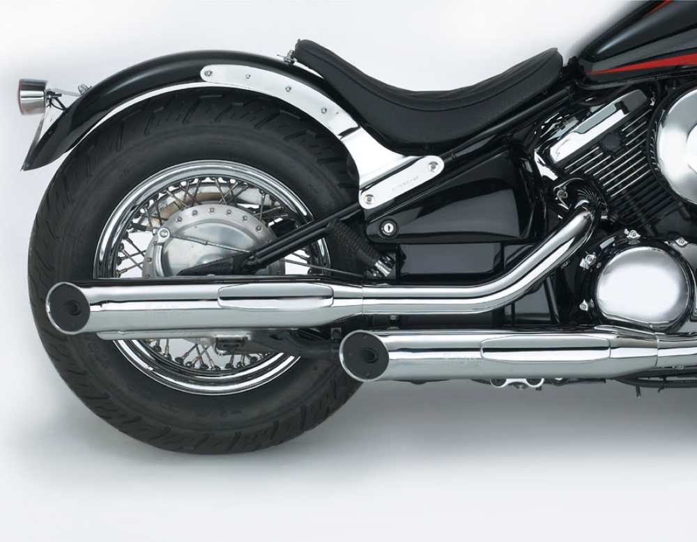 MB Fenderstruts / Schutzblechhalter / Stahlblech chrom  / gekantet / Kawasaki VN 800 / TÜV