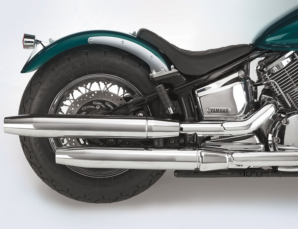 MB Fenderstruts / chrom  / gekantet / Yamaha XVS 1100 DragStar / jed. Baujahr