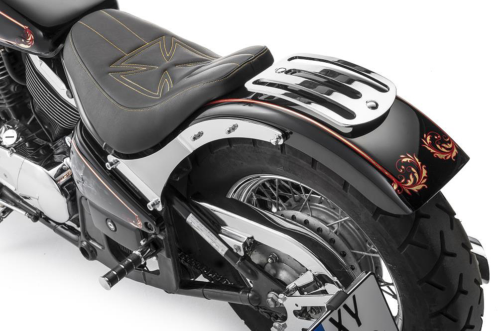 Gepäckträger - Solo Rack - Billet / für Flat-Heckfender / universal / Chrom