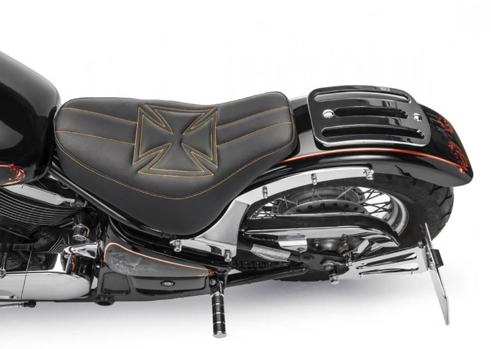 Gepäckträger - Solo Rack - Billet / für Flat-Heckfender / universal / Chrom