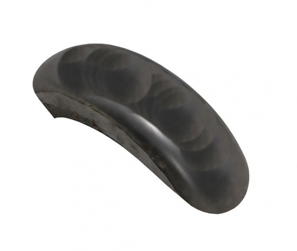 MB HECKFENDER / Stiletto Schutzblech / Round - 200 mm / 15 - 17" / W 200 x L 690 mm