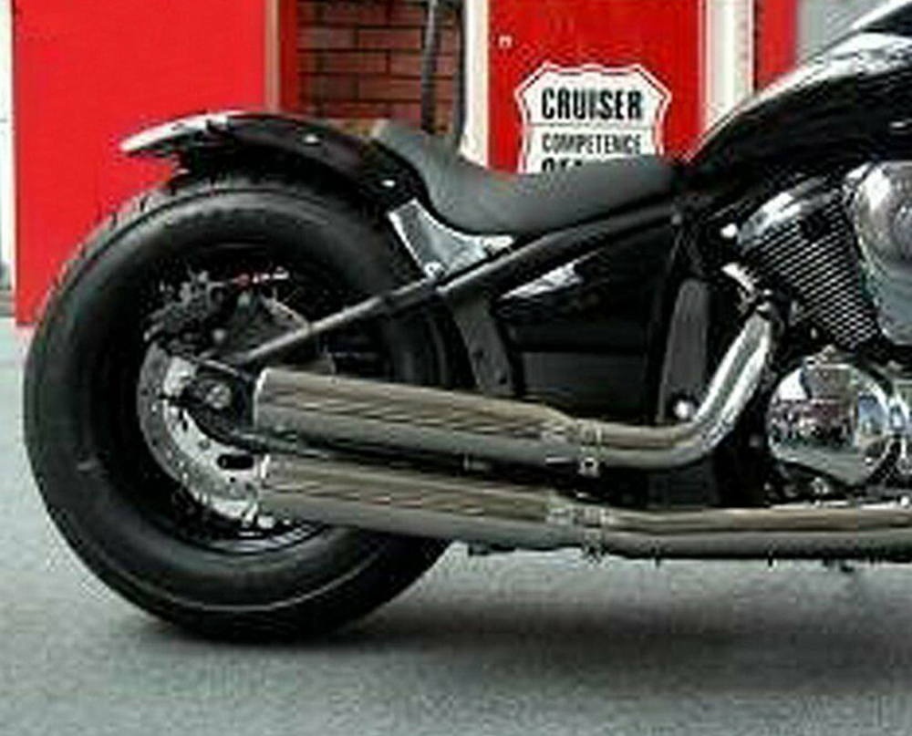 MB Fenderstruts - schwarz glanz - für MB-Heckfender  / Kawasaki VN 900 Custom + Classic / Tüv