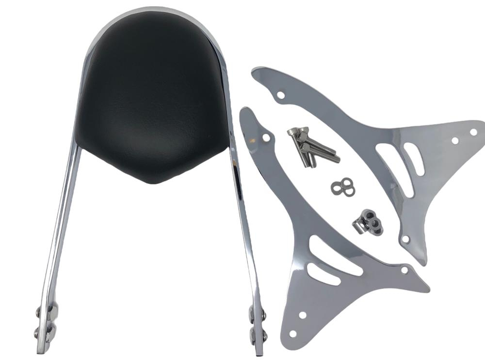 HH Sissy Bar "WIDE" / chrom / Yamaha XV 1600 Wildstar / inkl. aller Halterungen