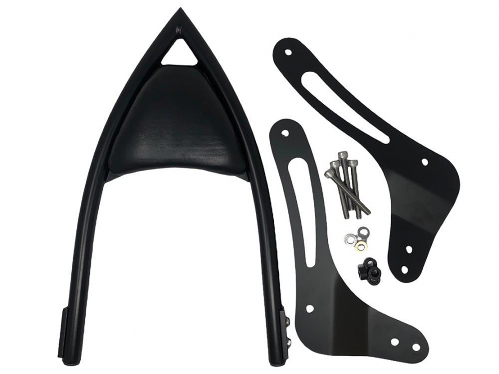 HH Sissy Bar "Arch" schwarz /  SUZUKI M 800 Intruder / inkl. aller Halterungen