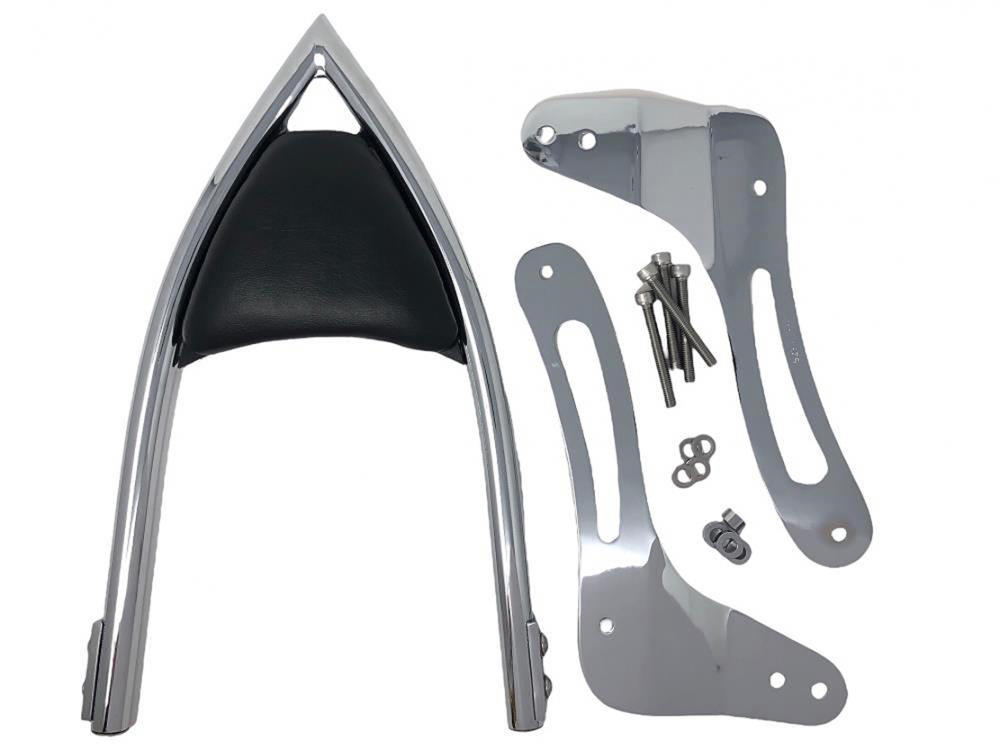 HH Sissy Bar "Arch" / chrom / SUZUKI M 800  Intruder / inkl. aller Halterungen