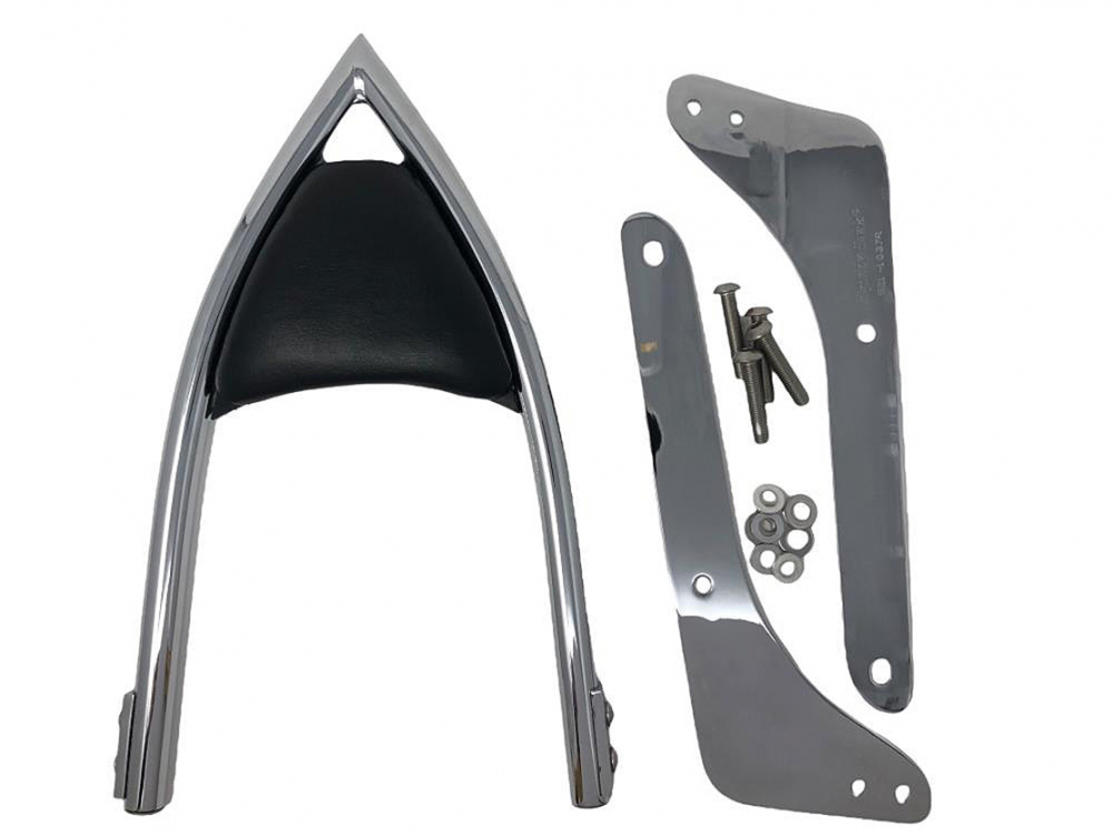 HH Sissy Bar "Arch" / chrom / 400 mm h / Honda VT 750 Shadow / RC 50 / inkl. aller Halterungen